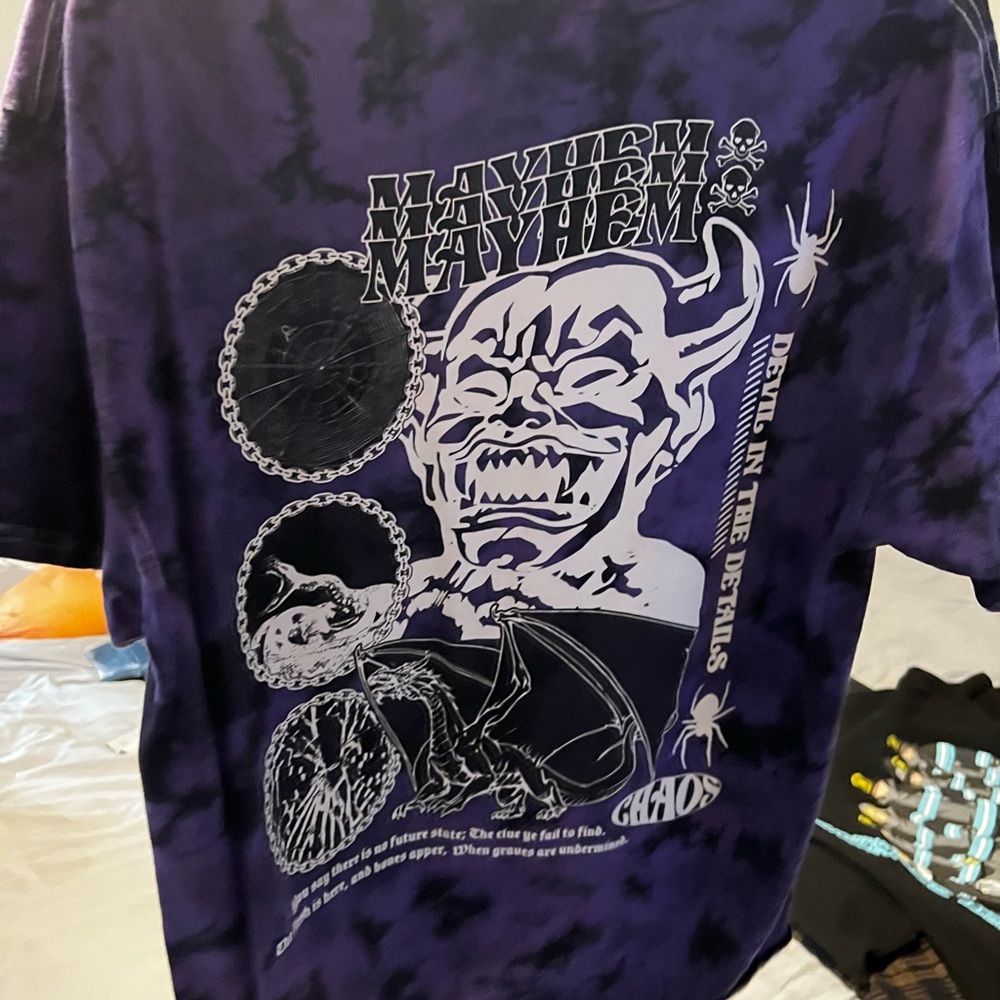 Vitriol mayhem black and purple men